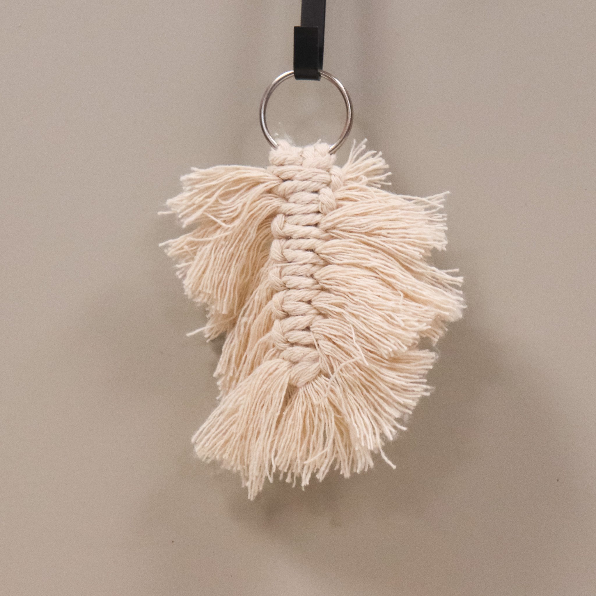 Sleutelhanger macramé